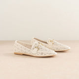 Mocassin Lace Blanc