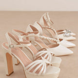 Sandale Alba Blanc