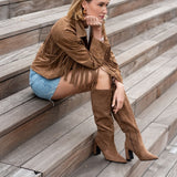 Bottes Jeanne Camel
