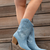 Bottes Weston Bleu clair
