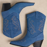 Botte Weston Bleu foncé