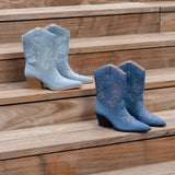 Bottes Weston Bleu foncé
