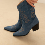 Botte Weston Bleu foncé