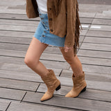Bottes Weston Camel