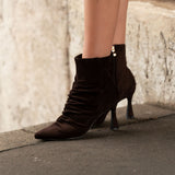Bottines Héloïse Chocolat