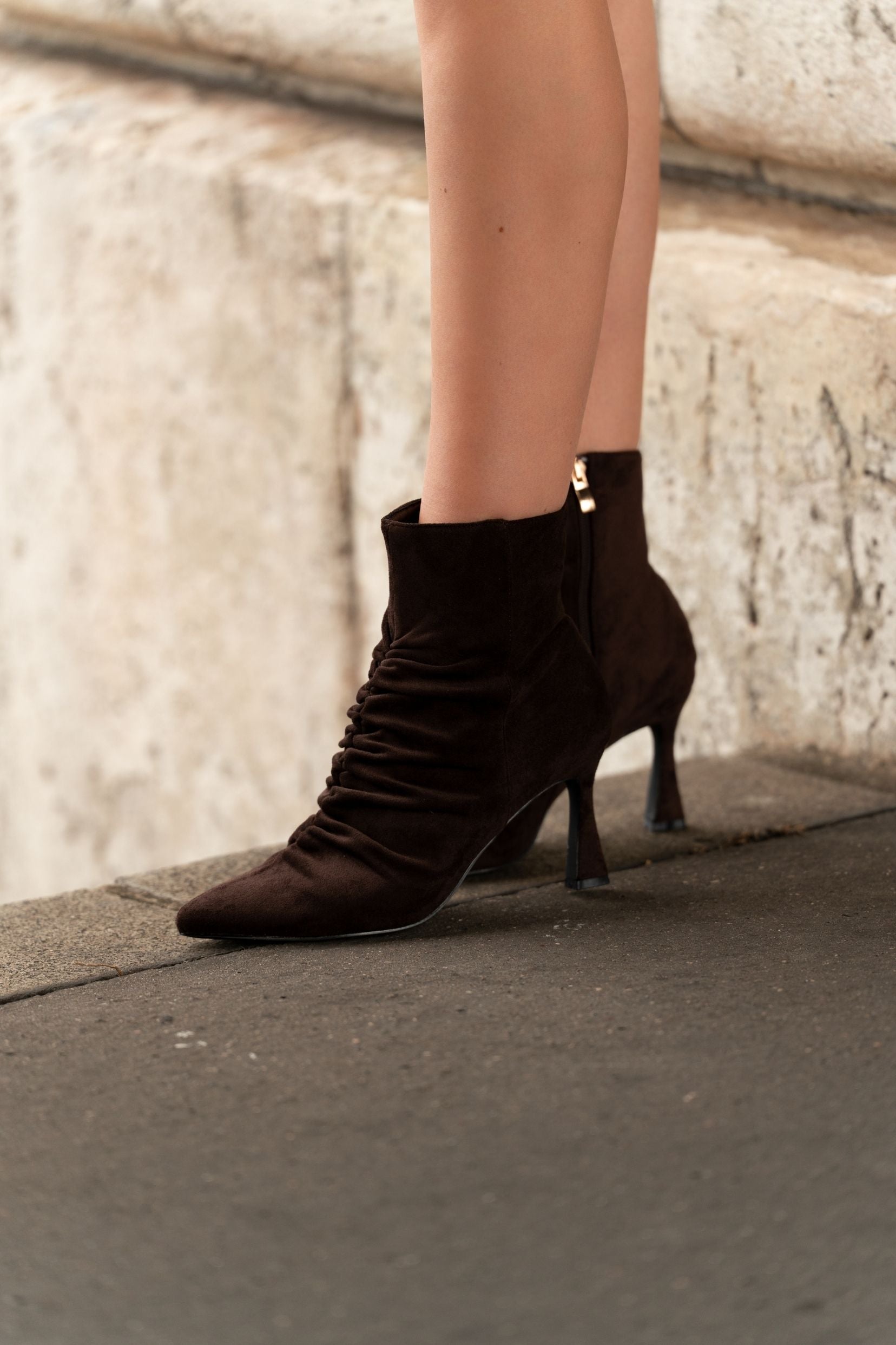 Bottines Héloïse Chocolat