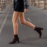 Bottines Mathilde Chocolat
