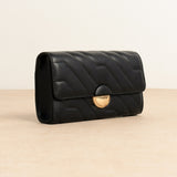 Sac Clutch envelope Mia Noir