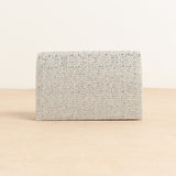 Sac Clutch envelope Sia Argent