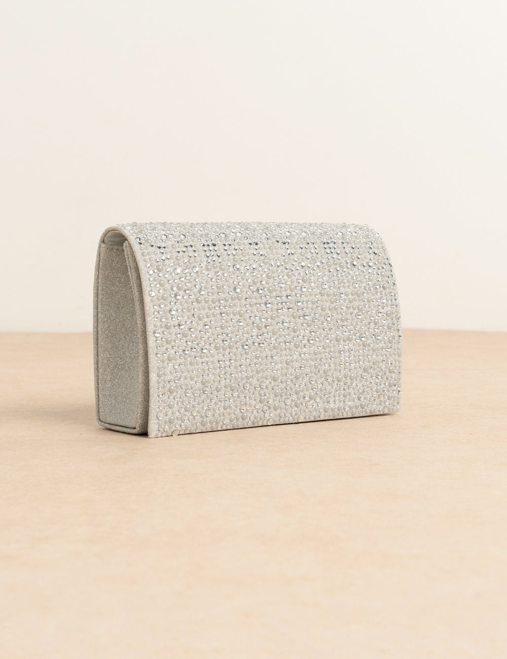 Sac Clutch envelope Sia Argent
