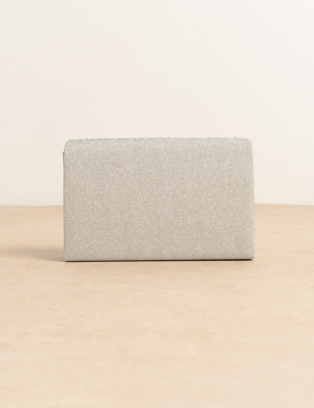 Sac Clutch envelope Sia Argent