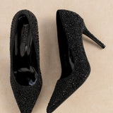 Escarpin Céleste Noir