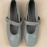Mary-Jane Cleo Bleu gris
