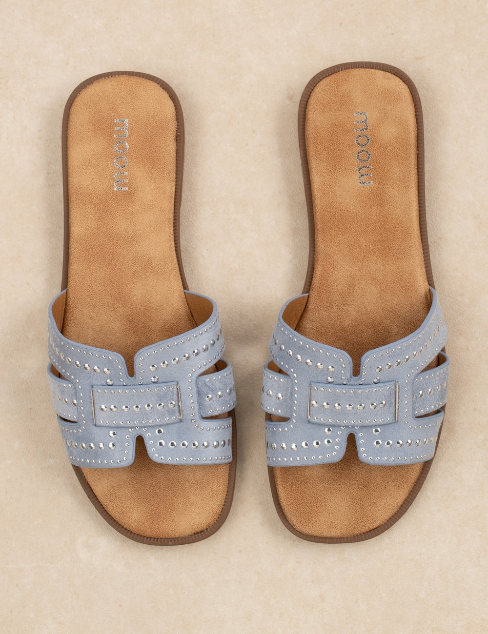 Mule Angie Bleu ciel