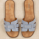 Mule Angie Bleu ciel