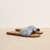 Mule Angie Bleu ciel