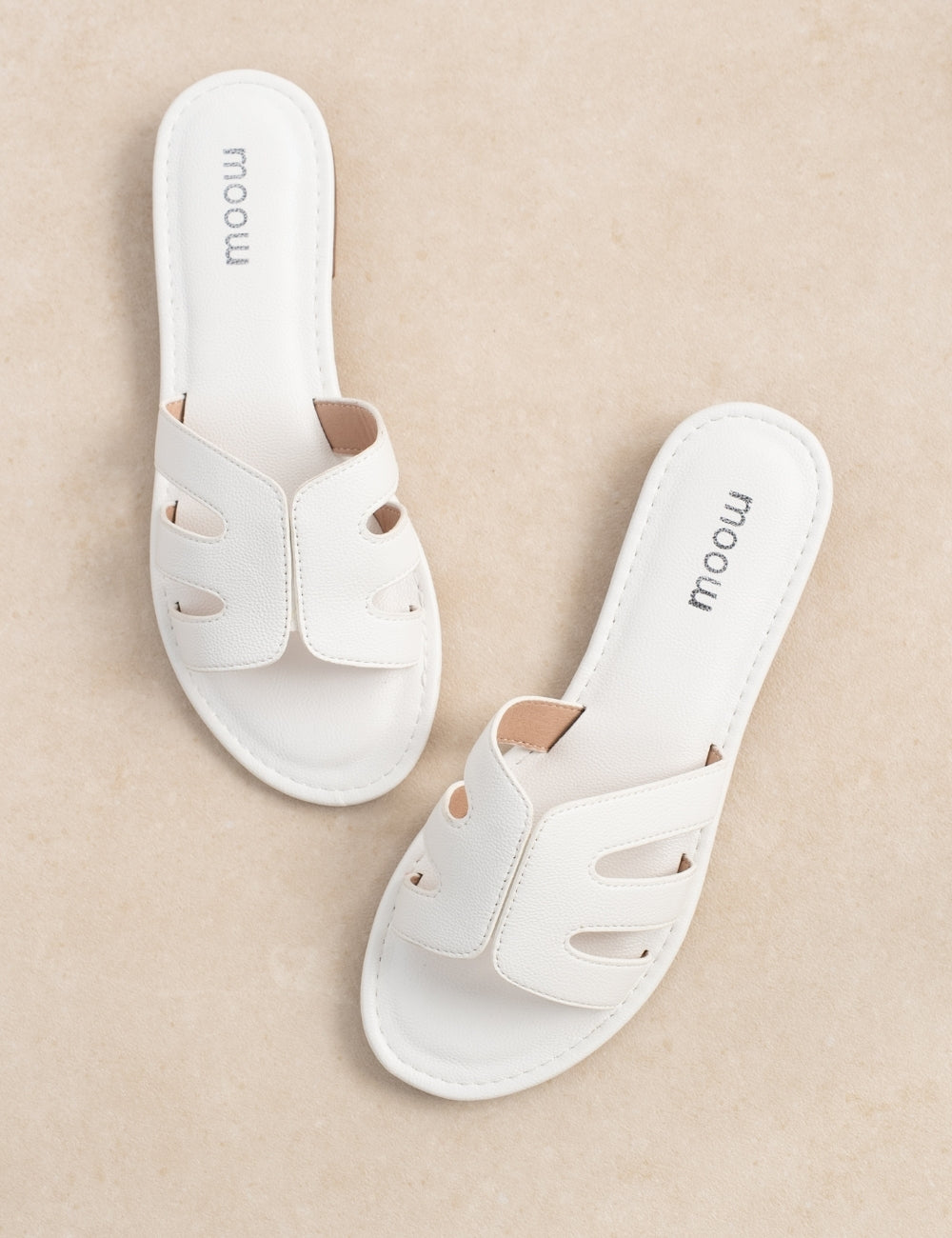 Mule Nori Blanc