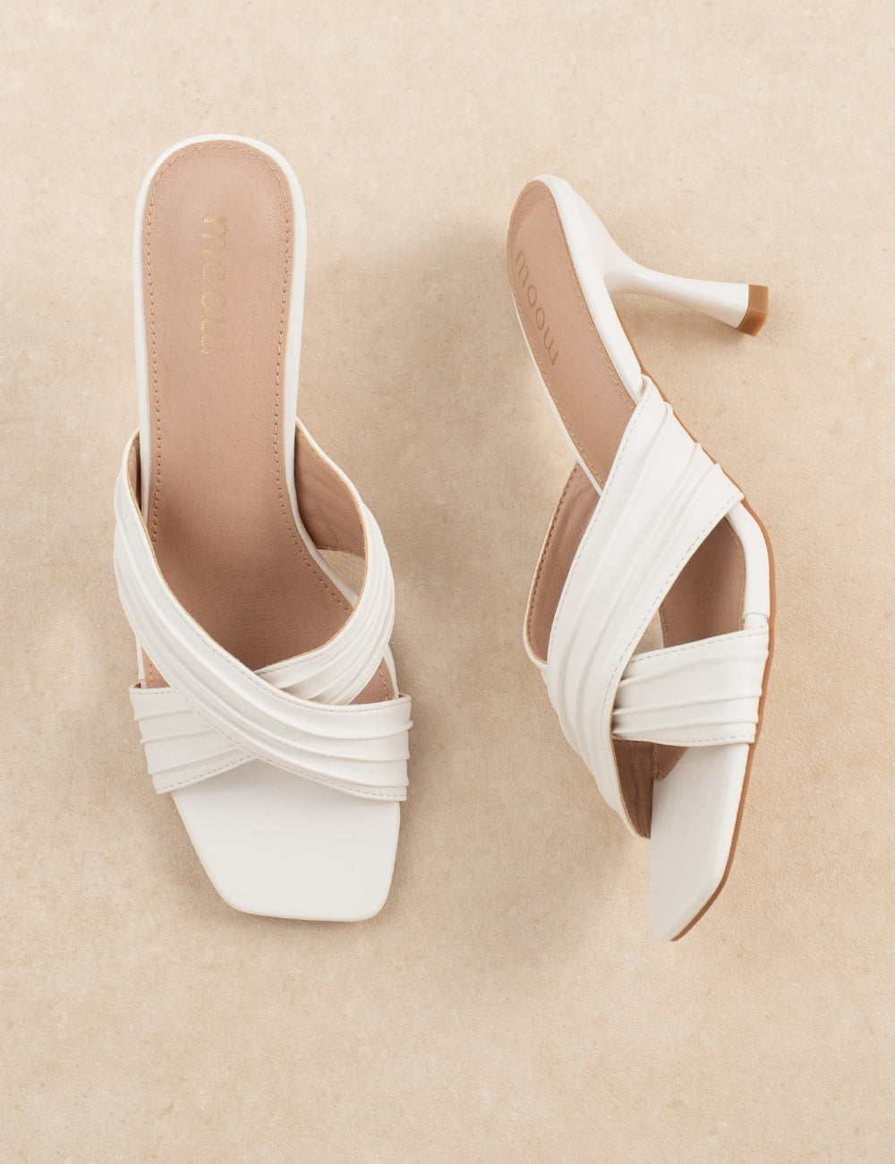 Mule Roma Blanc