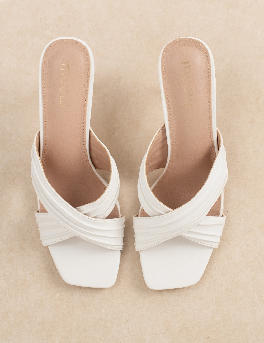 Mule Roma Blanc