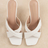 Mule Roma Blanc