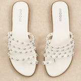 Mule Sienna Blanc