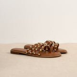 Mule Sienna Cognac