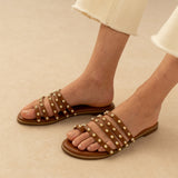 Mule Sienna Cognac