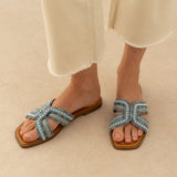 Mule Zahara Turquoise
