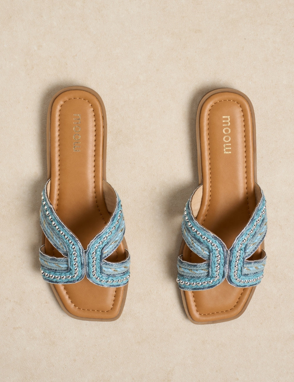 Mule Zahara Turquoise