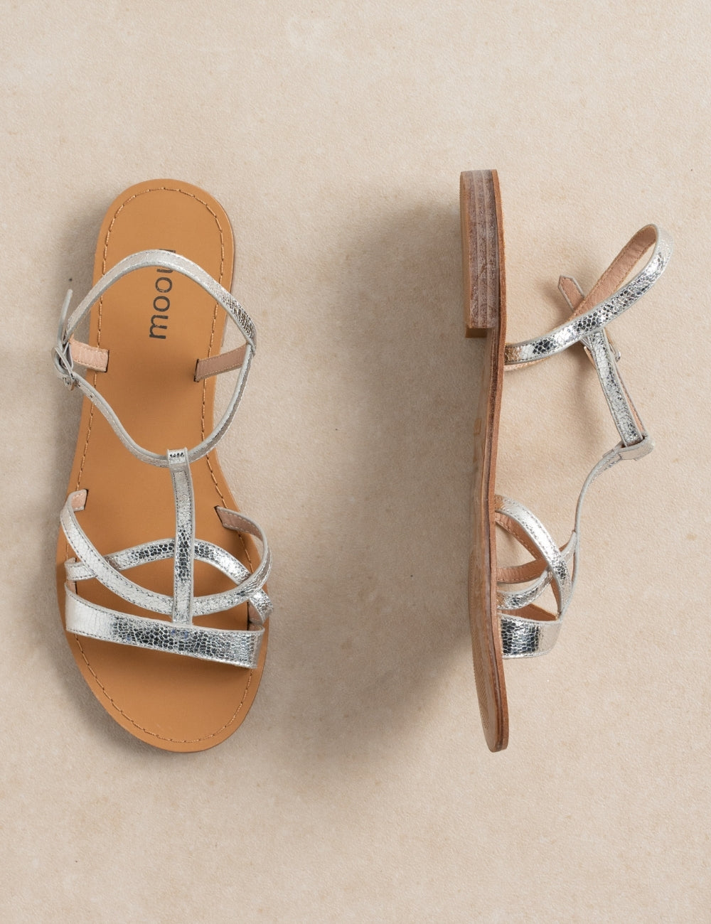 Sandale Aura Argent