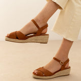 Sandale Capri Cognac