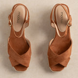 Sandale Capri Cognac