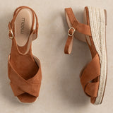 Sandale Capri Cognac