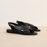 Sandale Cruz Croco Noir