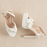 Sandale Fiocco Blanc