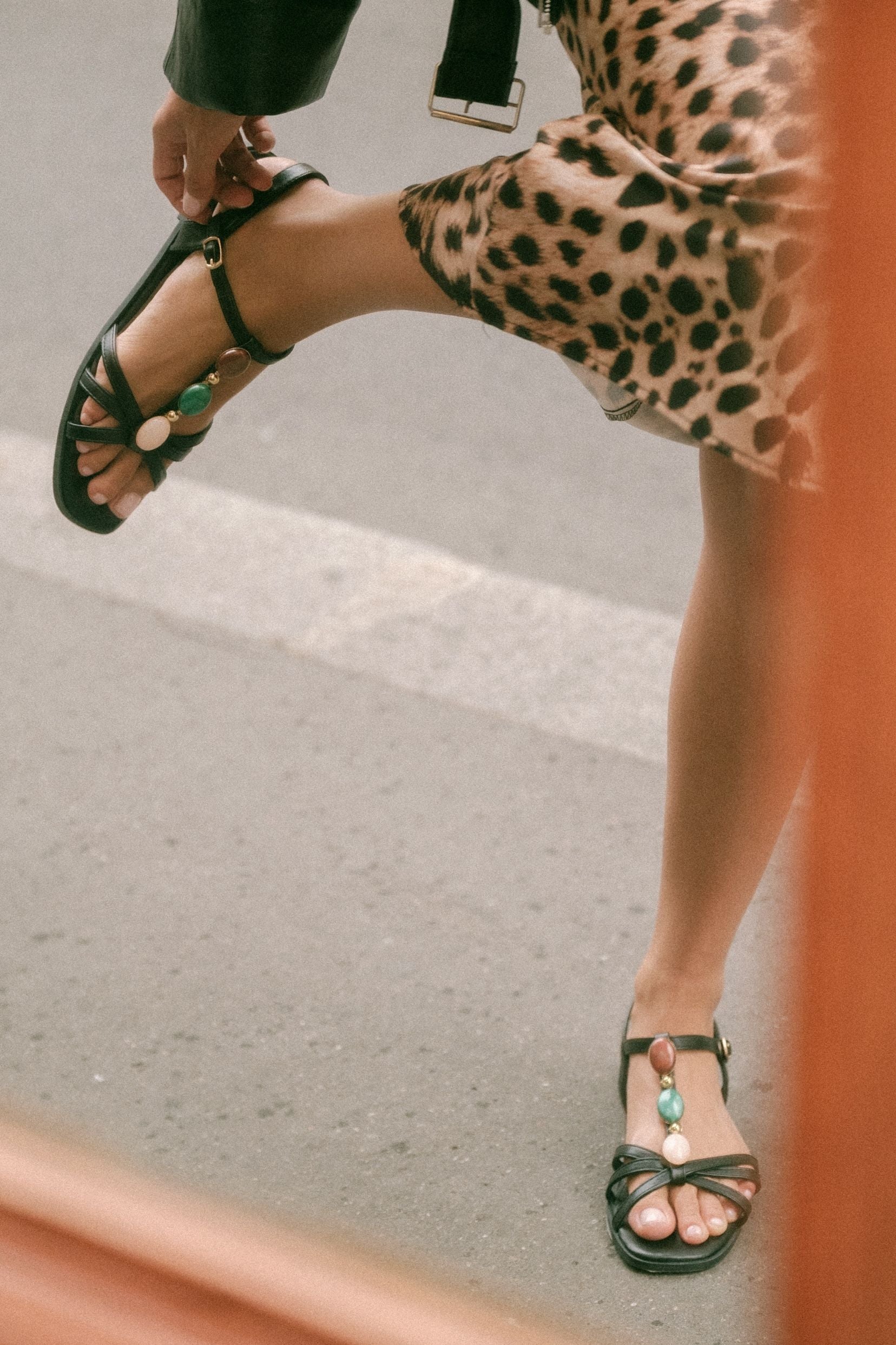 Sandales Gina Noir
