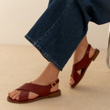 Sandale Lena Bordeaux