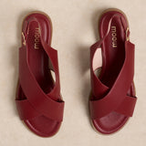 Sandale Lena Bordeaux