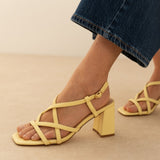 Sandale Lola Jaune pâle