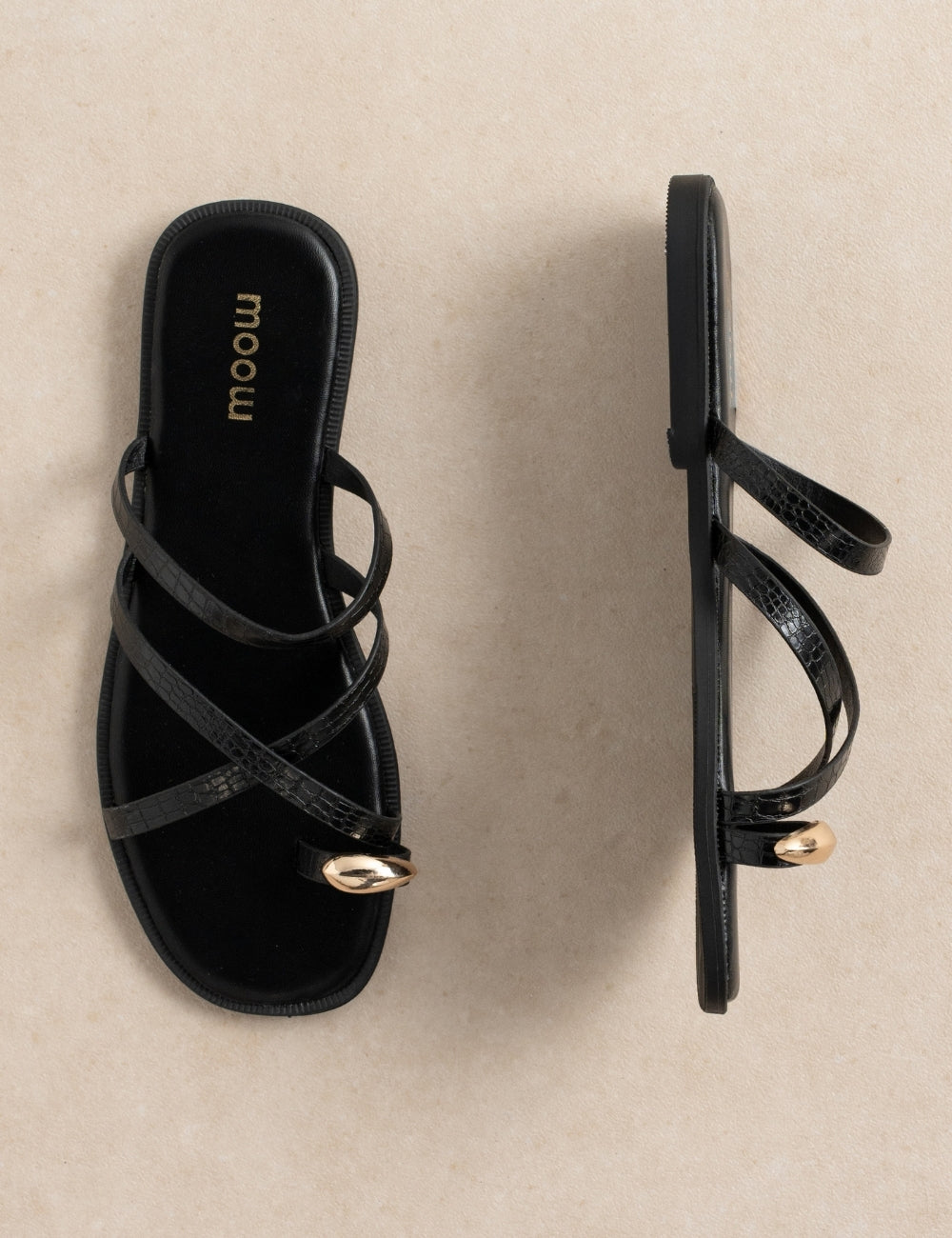 Sandale Riva Noir