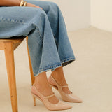 Slingback Angèle Beige