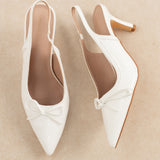 Slingback Cara Blanc