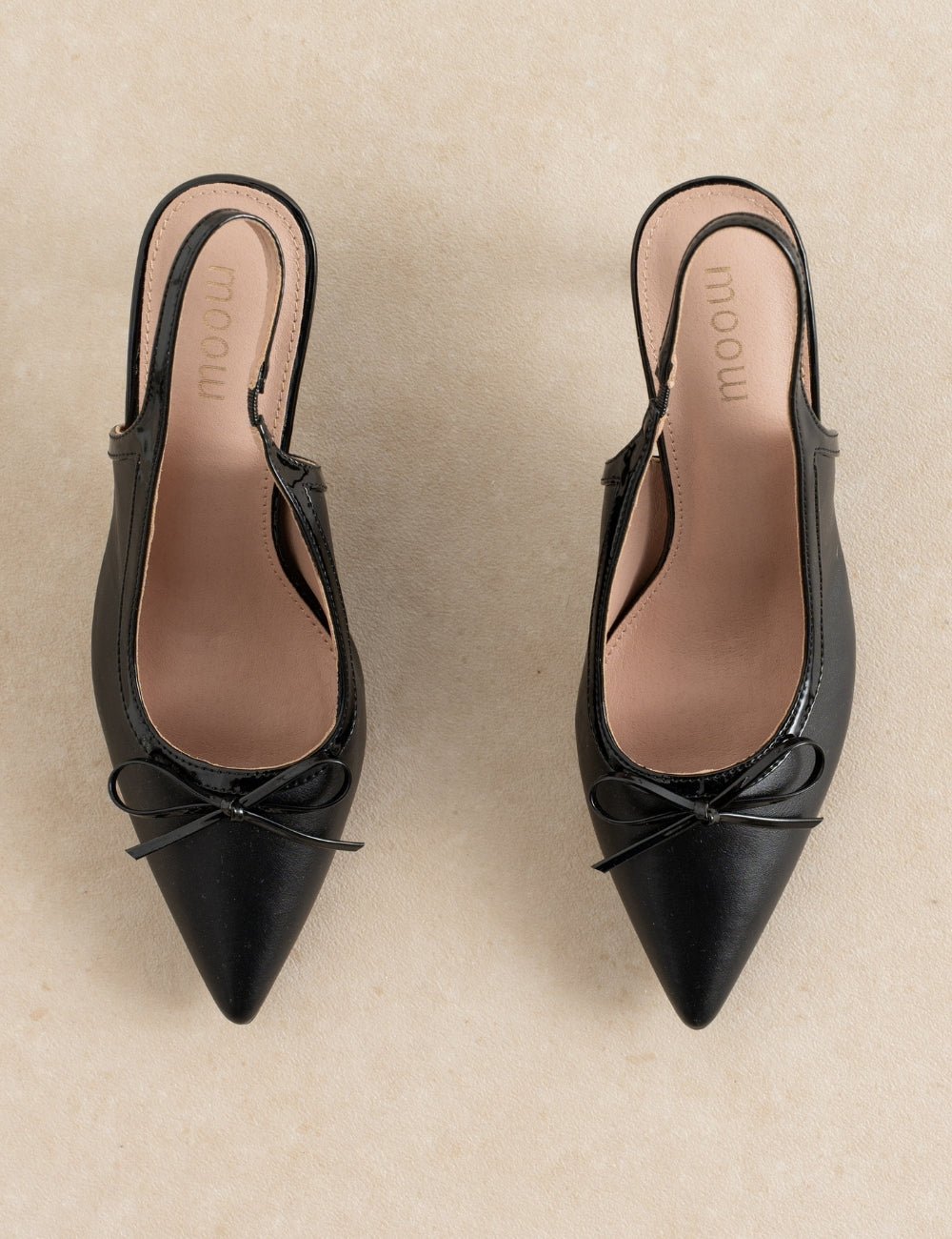 Slingback Cara Noir