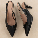 Slingback Cara Noir