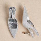 Slingback Élo Argent