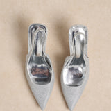 Slingback Élo Argent
