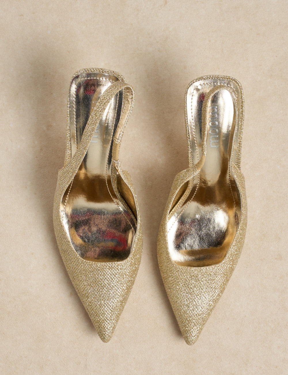 Slingback Élo Dorée