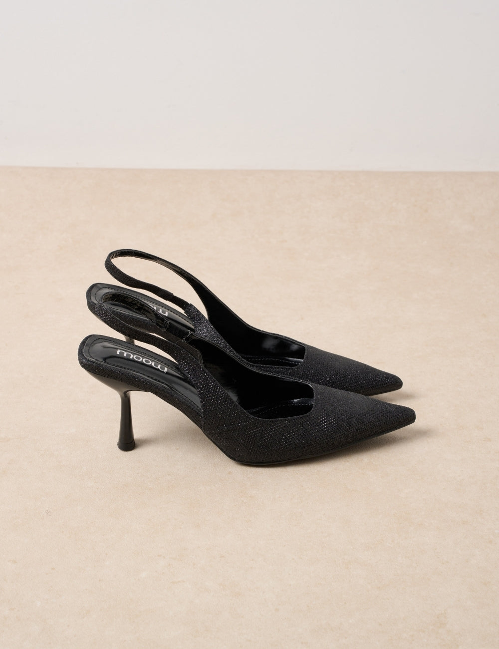 Slingback Élo Noir