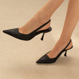Slingback Élo Noir