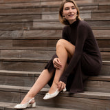 Slingbacks Léa Ivoire